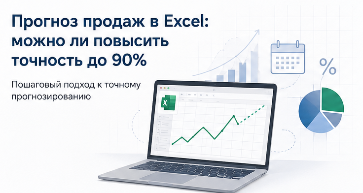 прогноз продаж, точность прогноза, прогнозирование в Excel, системный процесс прогнозирования, как повысить точность прогноза, учет сезонности, бизнес-факторы прогноз, анализ ошибок прогнозирования, управление запасами, снижение дефицита, Novo Forecast PRO